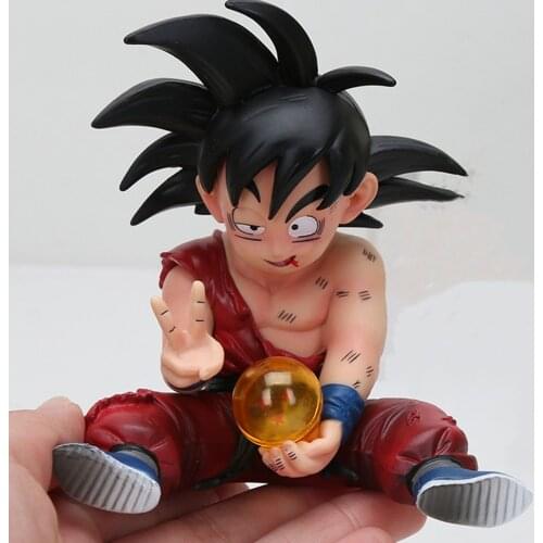 Bandai Anime Figures Dragon Ball Z Son Goku Doll PVC Action Figma Model Brinquedos Goku Kids Toys Kakarotto Juguetes Xmas Gift