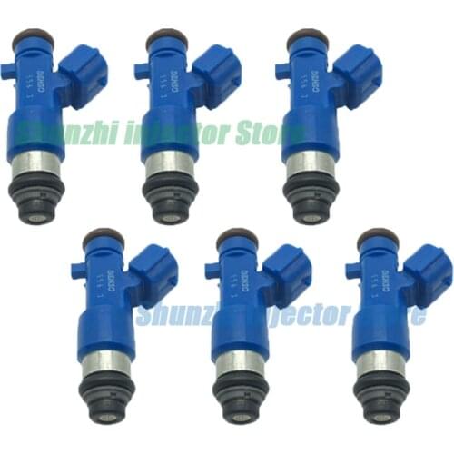 6pcs Fuel Injector Nozzle For Nissan GTR INFINITI G37 550cc OEM:16600-JF00A 14002-AN001 14002AN001 14002 AN001 16600JF00A