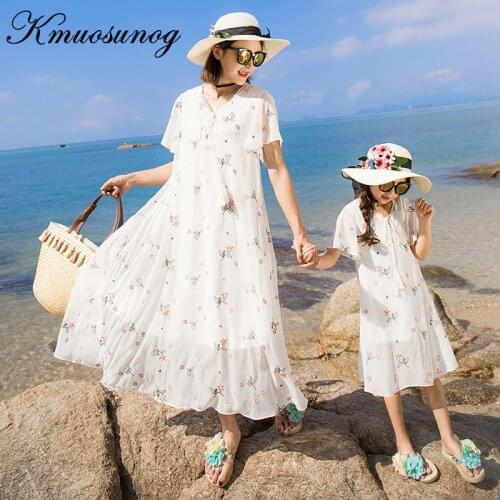 Kmuosunog Summer Chiffon Dresses