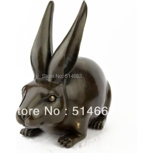 Brass Rabbit STATUES FengShui /FENGSHUI BRASS RABBIT /BIG BRASS RABBIT