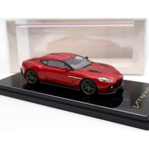 TSM Models 1:43 For Aston Martin Vanquish Zagato 2017 Red Limited Edition Resin Models Auto Toys Car Collection
