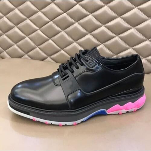 2021 Casual Sports Board Shoes High Quality Genuine Leather Men Casual Shoes Mens Brand Fashion Sneakers Platform Shoes