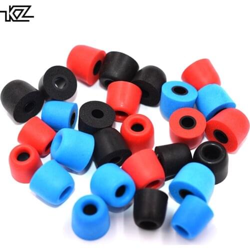 KZ ZSN ZS6 AS10 ZS4 ZS10 ZSR ZST ES4 ZS3 Earphone Original Memory Foam Noise Cancellation Earplugs for CTZ 42BA 28BA 16BA 12BA