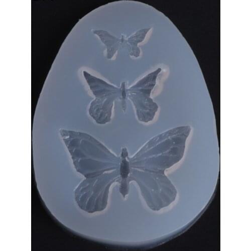Silicone Mold Butterfly DIY Crafts Jewelry Decoration Pendant Phone Accessories