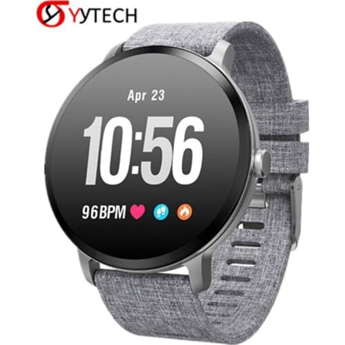 SYYTECH Hot V11 Smart Watch Fitness Tracker Heart Rate Blood Pressure Monitoring Waterproof Sports Pedometer Smartwatch Bracelet
