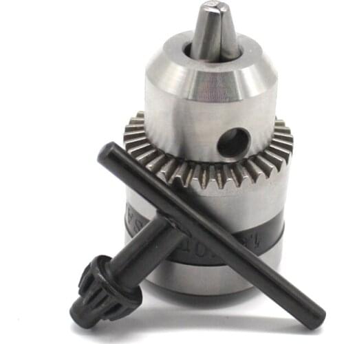 B12 Drill Chuck Clamping 1.5-10mm Drilling Bit Hand Made Electic Drill Accessories DIY Drilling Tools