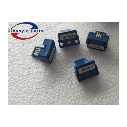 20PCS 5sets MX-51 MX51 Toner Cartridge Chip For Sharp MX 4110 4111 4140 4141 5110 5111 5140 5141 4112 5112 4128 5128 5148NC