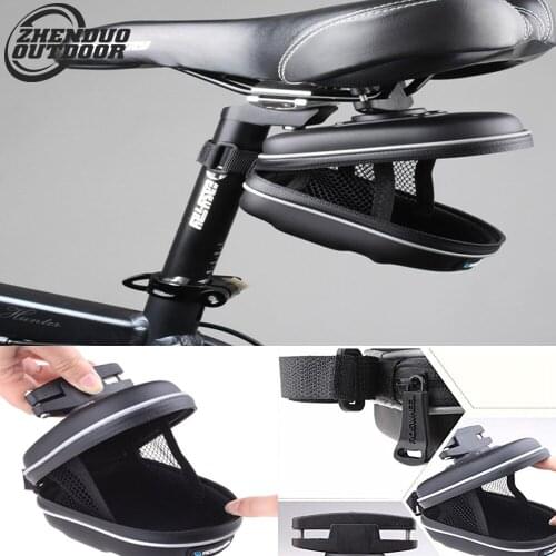 1pcs Bicycle Saddle The rear of the bike is covered with a hard shell mountain bike