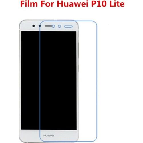 1/2/5/10 Pcs Ultra Thin Clear HD LCD Screen Protector Film With Cleaning Cloth Film For Huawei P10 Lite