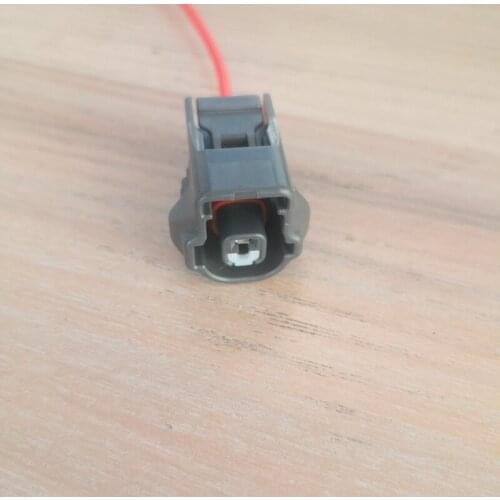 1 Pin/Way Female 2JZ Knock Sensor Plug Connector Wire Harness Cable Pigtail For Toyota Lexus 90980-11166 7283-1015-10
