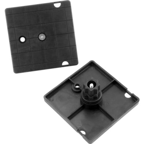 1 Pc Nylon Kayak Rotating Platform Holds GPS Devices & Depth Finders In Place Rotates 360 Degrees 4*4in Rowing Boats Accessories