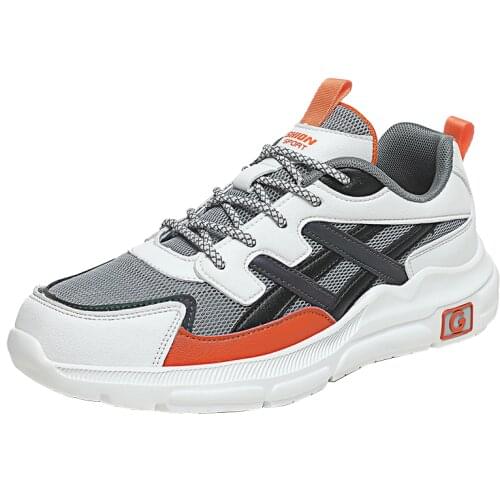 2021 New Mens Designer Shoes Gray Black Mens Running Trainers Luxury Brand Sport Shoes Men High Quality Running Footwear Mens