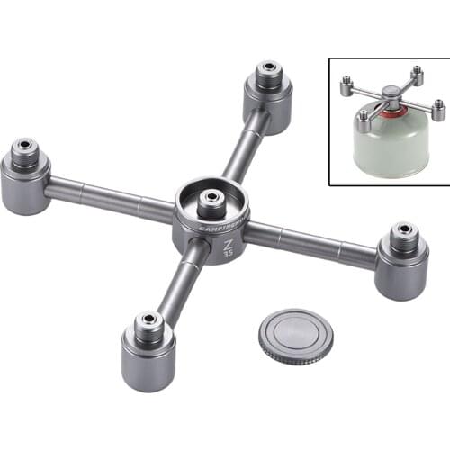 Outdoor Stove Adapter Propane Tank Convert Conversion Head Burner Connector Hiking Backpacking Accessories