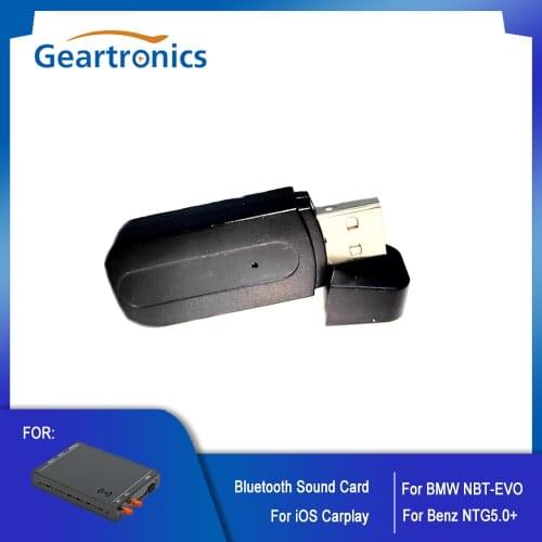 Bluetooth Sound Card For IOS Carplay Decoder For BMW NBT-EVO System For Benz NTG5.0+ Car Multimedia Player Carplay Accessories
