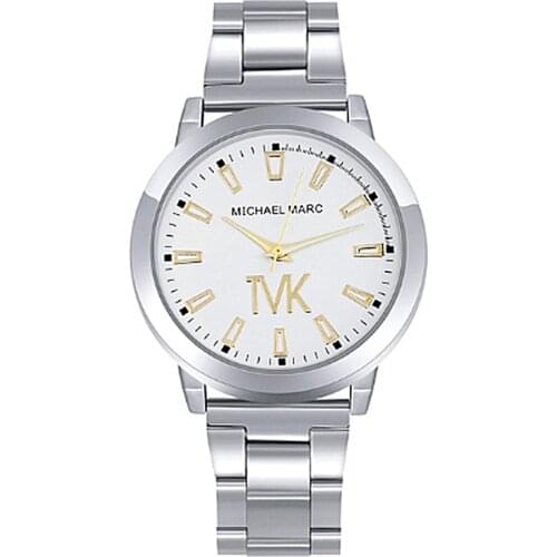 Reloj 2020 New Casual Brand TVK Men Women Watches Fashion Silver Full Steel Ladies Dress Quartz Watch Zegarek Damski Montres