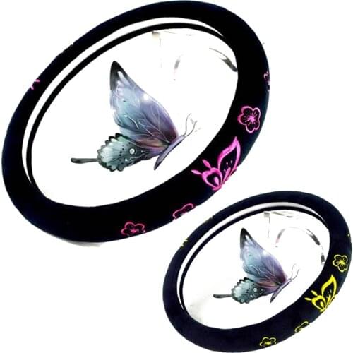 Comfort Grip Steering Wheel Cover - Rubber