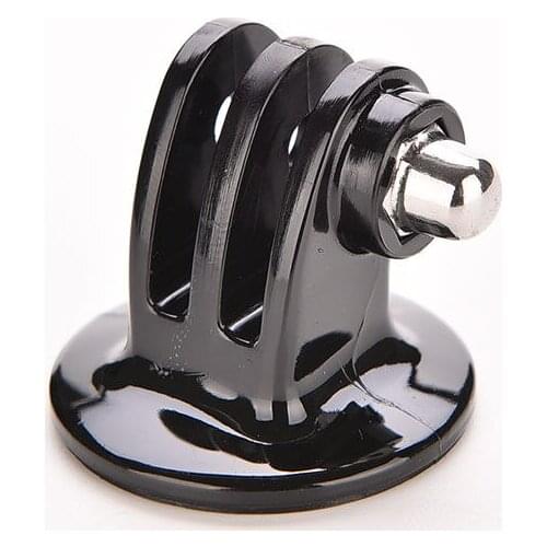 Black Tripod Mount Monopod Adapter for Gopro Hero 4 3+ 3 2 1 Sjcam SJ4000 Xiaomi Yi Action Camera Stand Go Pro Accessories