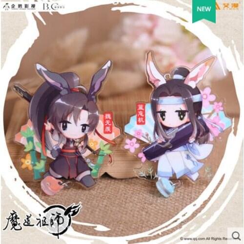 Grandmaster of Demonic Cultivation MDZS Wangji Wei Wuxian Figure 6103 Badges Botton Brooch Pin Gifts Kids Toy