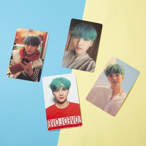 KPOP Bangtan Boys New Album Love Yourself Lomo Card Photocard Self Made Paper Cards Postcard HD Photo Fan Gift JUNG KOOK V JIMIN