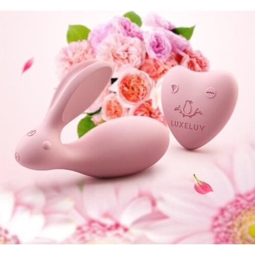 Rabbit Invisible Wear Vibrating Egg Vibrator for Women Female Masturbation Remote Control Clitoris Stimulator Massager Sex Toys