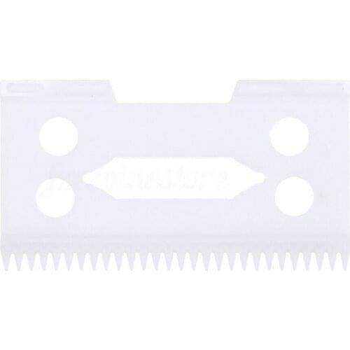 1pc 40*22mm White Cutting Blade Ceramic Clipper Replacement 2 Hole Heat Resistant Cutter Blade for Wahl Series Clipper