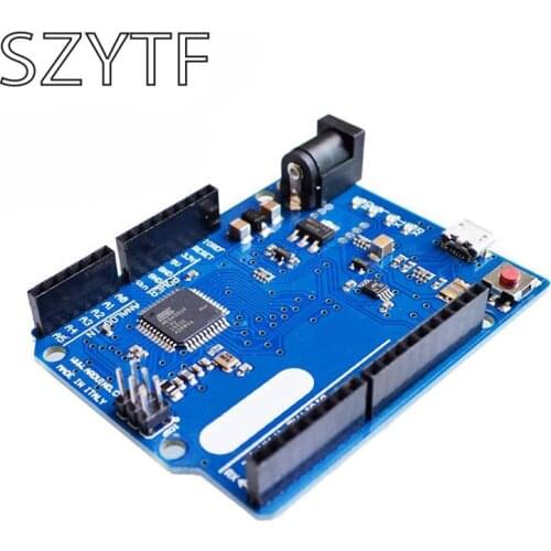R3 Microcontroller Atmega32u4 Development Board With USB Cable Compatible For Arduino DIY Starter Kit