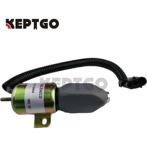 New Stop Solenoid 332/J5060 for JCB JS130 JS160 JS180 JS240 JS260 Stopper Motor 24V