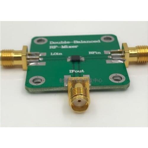 Radio Frequency Microwave Double Balance Mixing Frequency Converter RFin=4.5-6.0GHz, RFout=0-1.5GHz