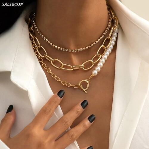 Salircon Pearl Necklaces For Women