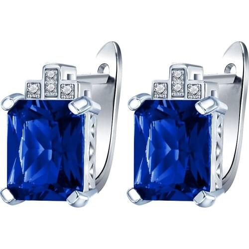 Hoop Earrings For Women Wholesale Crystal Vintage Jewelry Wedding Earing CZ Hoop Earring christmas gifts