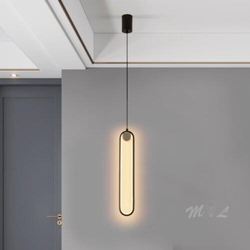 Modern Minimalist Pendant Lamps for Bedroom Living Room Light Pendant Led Hanging Lamps Kitchen Fixtures Dining Room Luminaires