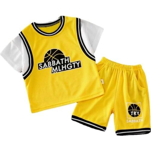 New Children Sportswear Summer Baby Girl Clothes Suit Boys Sport T-Shirt Shorts 2Pcs/Sets Infant Active Costume Kids Tracksuits