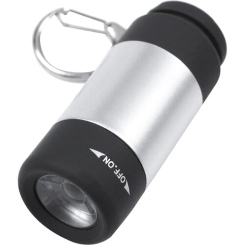 1 pcs USB Mini Torch Flashlight LED Portable Rechargeable with door key chain