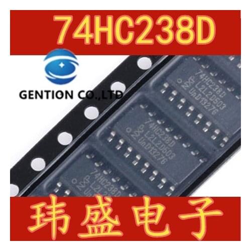 10PCS 74HC238D SOP-16 in stock 100% new and original
