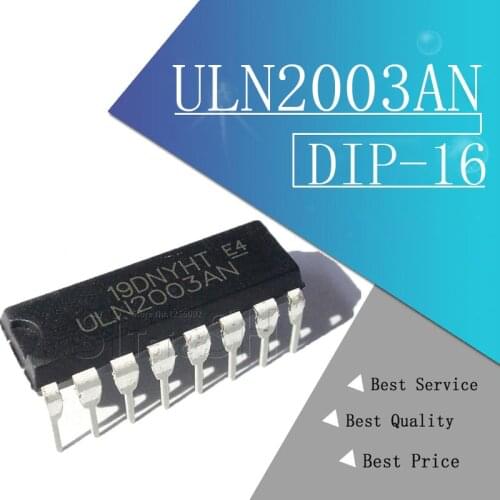 10pcs/lot ULN2003AN DIP16 ULN2003A DIP-16 ULN2003 ULN2003APG DIP new and original IC