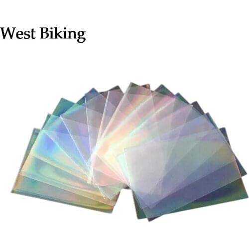 100pcs Broken Gemstone Broken Glass Flashing Card Film Card Film
