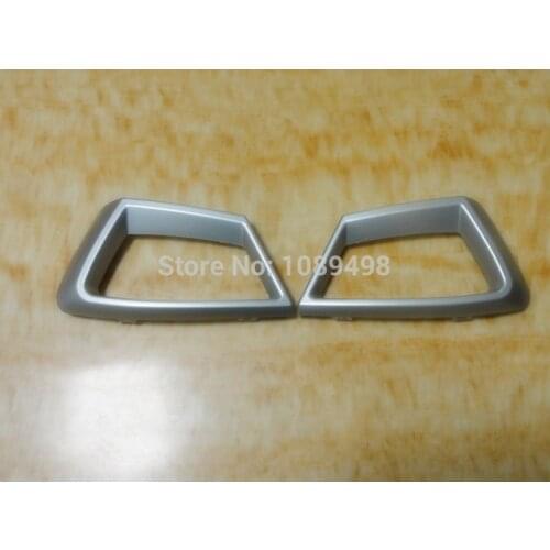 2 Pcs/Pair car front bumper grille tiger teeth cover for Ford Fiesta 2009-2012