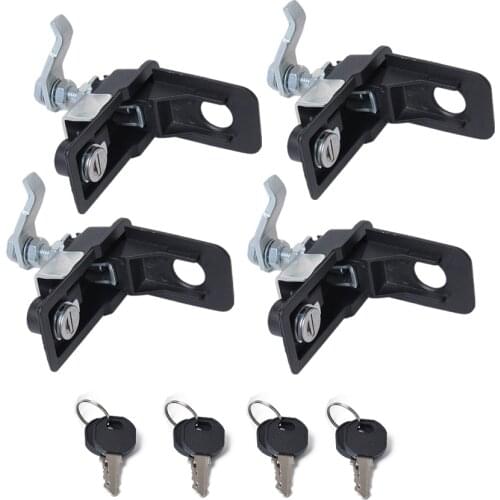 4 Set Toolbox Lock Compression Lock Latch Trailer Luggage Locker Truck Caravan Canopies Locks Trunk Box Suitcase