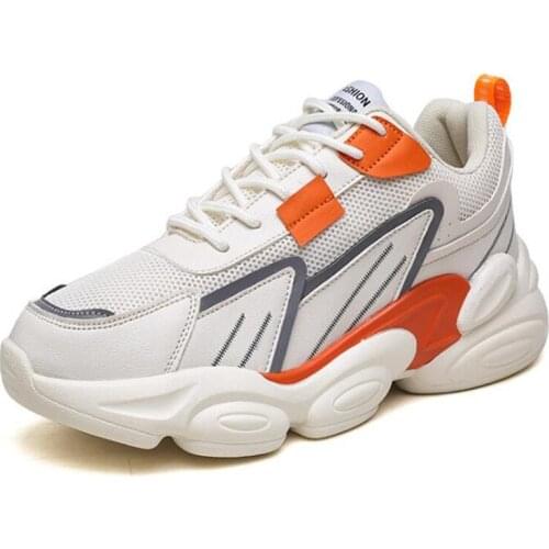 Men Running Shoes Breathable Thick Bottom Sneakers Non-Slip Male Jogging Trainers Outdoor Athletic Gym Shoes Men Chaussure Homme