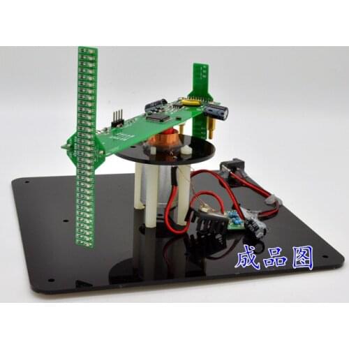 Two-axis Three-dimensional Rotation LED Electronic Training Kit Welding Parts LED Light POV