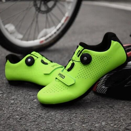 Road Cycling Shoes Men Women Sapatilha Ciclismo Self-Locking Breathable Racing Bike Sneakers Professional Triathlon Shoes