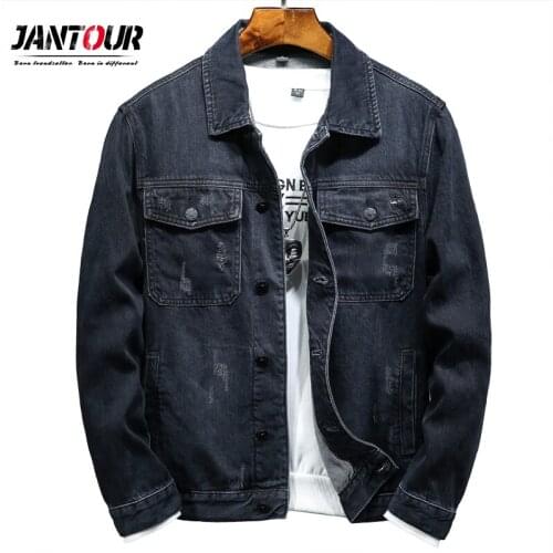 Janyour Casual Dunes Men Denim Jacket Plus Size 4xl Bomber Jacket Men High Quality Cowboy Reign Jean Jacke Chaqueta Hombre