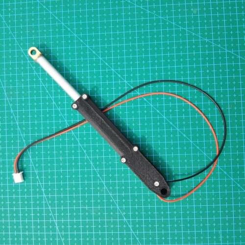 N20 Mini Electric Pen Push Rod Excavator Dump Truck Model Accessories High Imitation Metal Cylinder