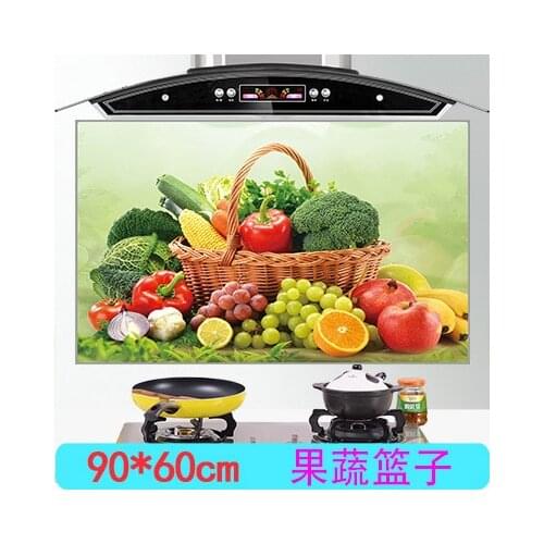 Kitchen Stickers Home Decor Aluminum Foil Self Adhesive Waterproof Oil Proof Sticker Wallpapers Kitchen Stove Cabinet Art Decals