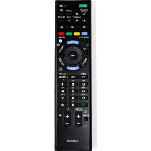 New Remote RMED052 fit for Sony TV KDL50R450A KDL50W790B RM-ED050 RM-ED053 RM-ED060