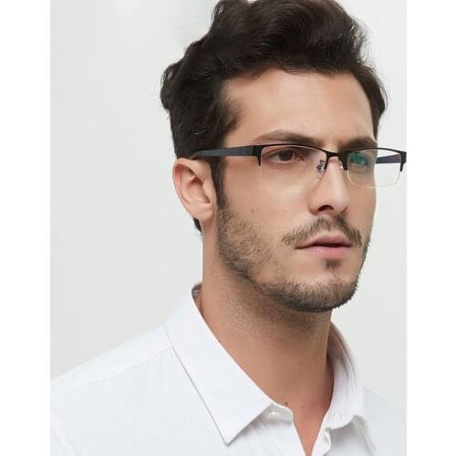 Stgrt Men Prescription Reading Glasses With Gradient Lens Anti Blue Ray Uvb 400 Protection Progressive Oчки