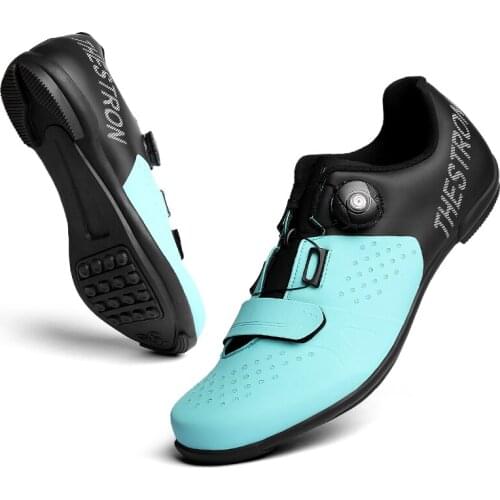 Ultralight Self-Locking Cycling Shoes Men MTB Cleat Bike Shoes SPD Racing Speed Bike Shoes Women Flat Mountain Bicycle Sneakers