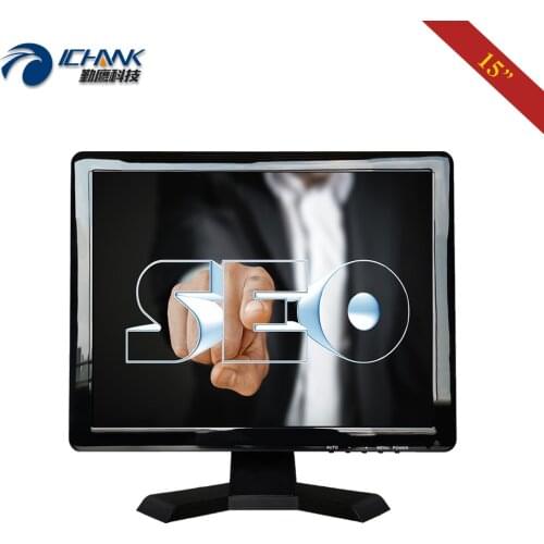 B150JC-UV/15" inch 1024x768 4:3 Resistive Touch Screen Display/15" POS Meal Ordering Machine Industrial Medical Touch PC Monitor