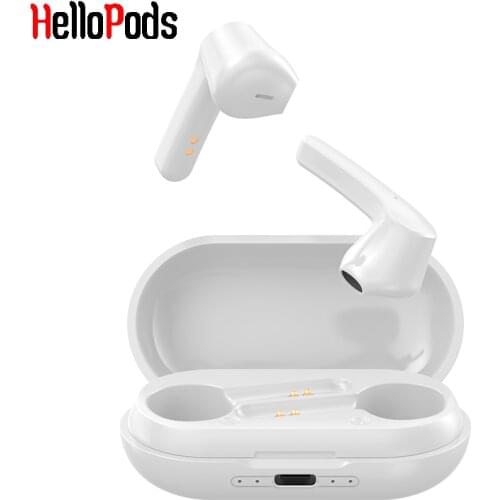 HelloPods LB20 TWS Earphone Wireless Bluetooth V5.0 Headphone Stereo 9D Sound Music Headset Sport Touch Control Mini Earbuds
