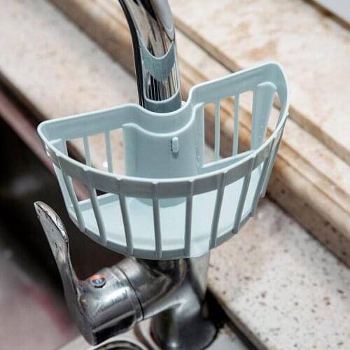 1pc Multifunctional Cutlery Sponge Drainer Kitchen Sink Bathroom Drying Rack Organizer Storage Basket Kitchen Supplies Dropship
